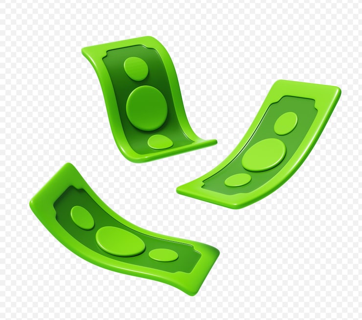 ilustracao 3d do icone das notas espalhadas 56104 2815