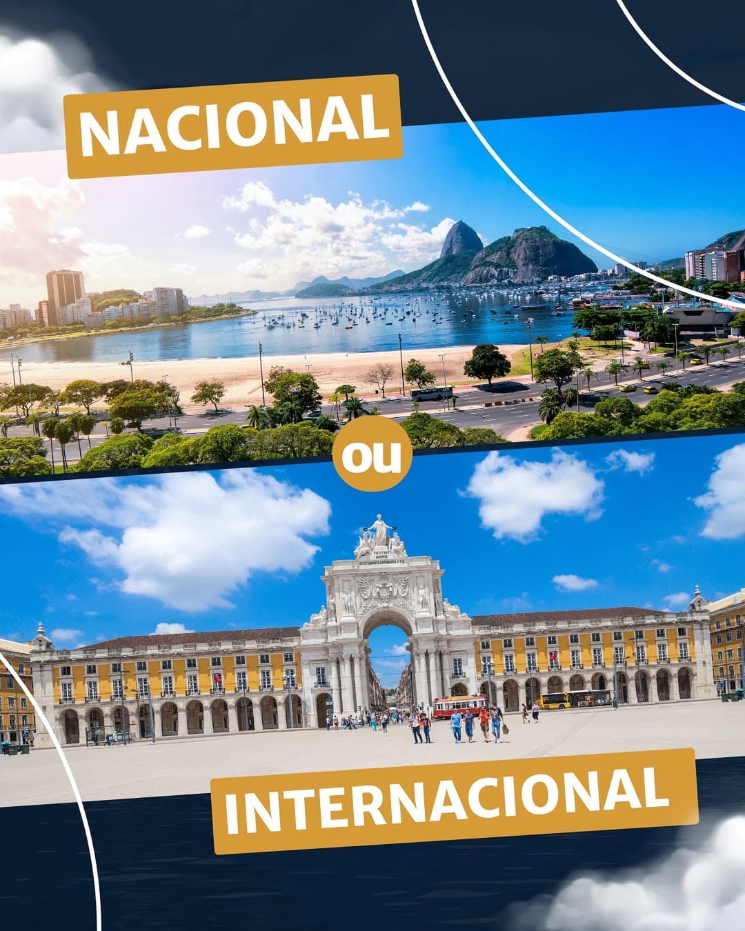 🌎 viagens nacionais e internacionais – tudo em um só lugar!seja para destinos nacionais ou inte